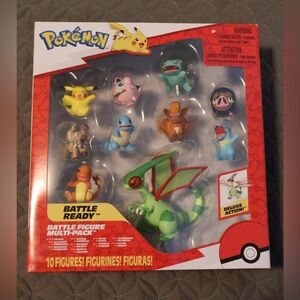Pokémon Battle Ready Figure Multi-Pack - Green, Red, Blue